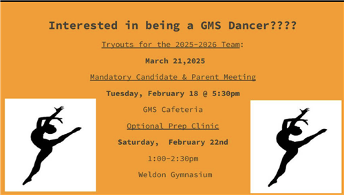  Want to be a GMS Dancer?